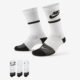 Meia Nike Everyday Cush Crew (3 Pares) Infantil