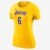 Camiseta Nike Los Angeles Lakers Next Nature Feminina