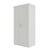 Guarda-roupa Solteiro Hakon Madeira Maciça 2 Pt Branco