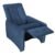 Poltrona Reclinável Mx-48 Sandero Veludo Light Azul