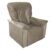 Poltrona Reclinável Mx-57 Troller Veludo Castor