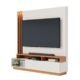 Estante Para Home Theater E Tv Até 65 Polegadas Humaitá Off White E Freijó