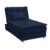 Chaise Penélope Veludo Azul