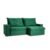 Sofá 4 Lugares Retrátil E Reclinável Flexforma Premier Veludo Verde 250 Cm