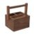 Porta Talher Home Style Acacia 20 cm