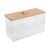 Caixa Organizadora Make Home Style Spa Clear 9cm x 9cm