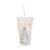 Copo com Canudo Royal Princess 500 ml – Home Style