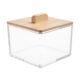 Porta Algodão Home Style Spa Clear