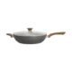 Frigideira Wok Indução com Tampa Tognana Stone Wood 32 cm