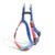 Peitoral Triple Step Azul e Rosa Mimo