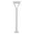 Balizador Led Metal Branco Fosco 12w 4000k