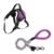 Combo Pet – Guia Antishock Roxa e Peitoral Air Pull Roxo Mimo