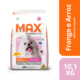 Ração Max para Cães Adultos Raças Pequenas Frango e Arroz
