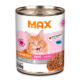 Ração Úmida Max Gatos Adultos Patê Salmão – 280 g