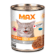 Ração Úmida Max Gatos Adultos Patê Carne e Frango – 280 g