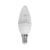Lampada Led Vela Clara E14 4w 350lm 127v 2700k Dimerizavel