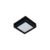 Plafon Led Sobrepor Quadrado 16W Preto Valencia – LED BRANCO FRIO (6500K)