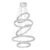 Pendente Led Aluminio Cristal Translucido 161w 3000k