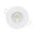 Plafon Led Embutir Redondo 6,2w Branco Luz Amarela