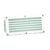 Balizador Embutir Aluminio Vidro Ip65 – BRANCO