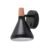 Arandela Aluminio Horn – PRETO