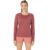 Camiseta ASICS Manga Longa Silver – Feminino – Vermelho