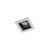 Plafon Led Embutir Quadrado Branco Preto 3w 34 2700k Picco
