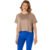 Camiseta ASICS Flex Stretch – Feminino – Marrom