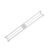 Luminaria Sobrepor Retangular Aluminio Branco Toledo