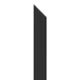 Base Perfil Sobrepor Sem Iluminacao 50Cm 45 Fit 15 – PRETO