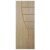 Folha de Porta Madeira Decorada 210x70cm Espessura 3,5cm Cantareira MGM