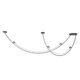 Pendente Led Metal 40w Lance 2800lm 3000k Preto
