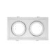 Plafon Embutir Aluminio 32,4Cm Recuado Ii – BRANCO