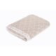 Toalha Banhão Trussardi Jacquard Fio Tinto Speciale Nocciola/Branco