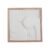 Quadro Decorativo Madeira Marrom Branco