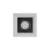 Plafon Embutir Aluminio 11,7Cm – BRANCO_PRETO