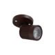 Spot Led Sobrepor Aluminio 6W 2700K 4Cm Ip65 – MARROM