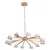 Pendente Led Metal Aluminio 63W 3000K Copo – CHAMPAGNE