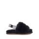 Sandália UGG Fluff Yeah Slide Infantil Preta