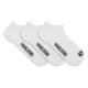 Kit 3 Pares Meia Invisível Masculina Hang Loose Branco 34-38