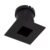 Plafon Embutir Narrow Para Mr16 Gu10 15w Preto