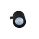 Plafon Sobrepor Gu10 7w Preto Fosco Com 1 Prensa Cabo
