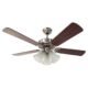Ventilador De Teto Termoplastico Metal Prata Vintage