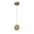 Pendente Led Calla 6w 3000k Dourado