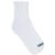 Meia Esportiva Cano Médio Infantil Branco 34-38