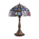 Abajur Vidro Metal Bronze Multicores 61x41cm Vitra