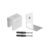 Juncao Teto Parede Para Perfil Up Aluminio Branco