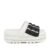 Sandália Flat UGG Maxi Slide Logo Branco