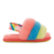 Sandália UGG Fluff Yeah Slide Infantil Pêssego