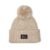 Gorro UGG Chunky Rib Logo Cinza – Único